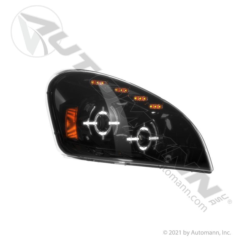 Automann Headlamp RH Freightliner Cascadia LED 564.46030ADB