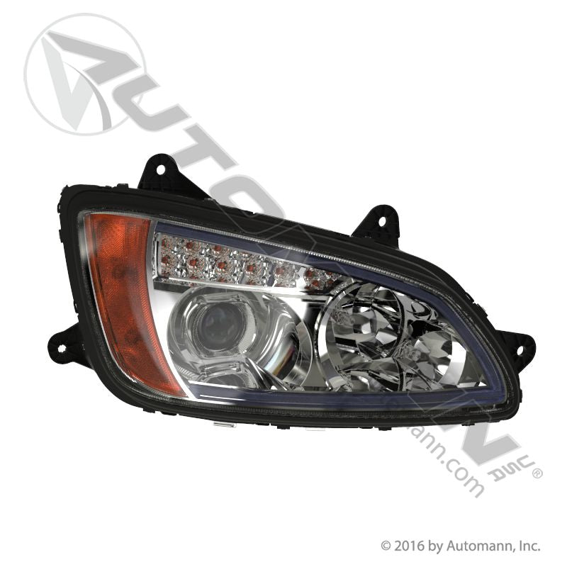 Automann Headlamp with Light Bar RH Kenworth 564.59050KZ