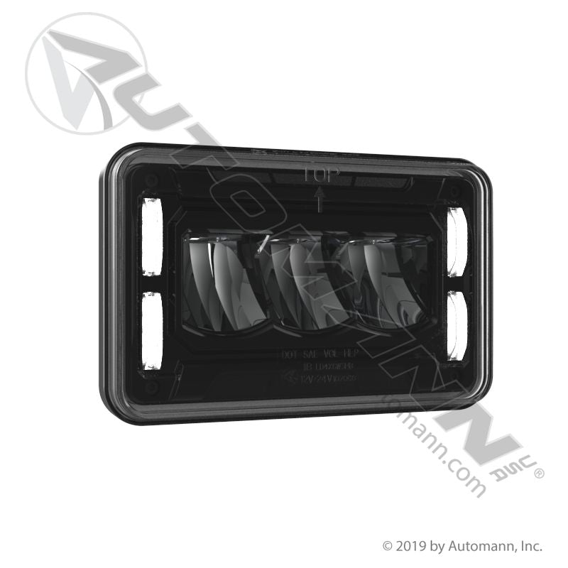 Automann Faro Luz De Carretera 4inX6in LED 571.LD4X6W3HB