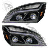 Automann Headlamp Set LH/RH Black LED Freightline 564.46001ZP