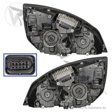 Automann Headlamp Set LH/RH Black LED Freightline 564.46001ZP