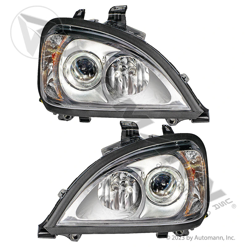 Automann Headlamp Assy Projector Set Freightliner 564.46021