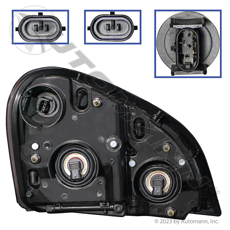 Automann Headlamp LH Freightliner 564.46057