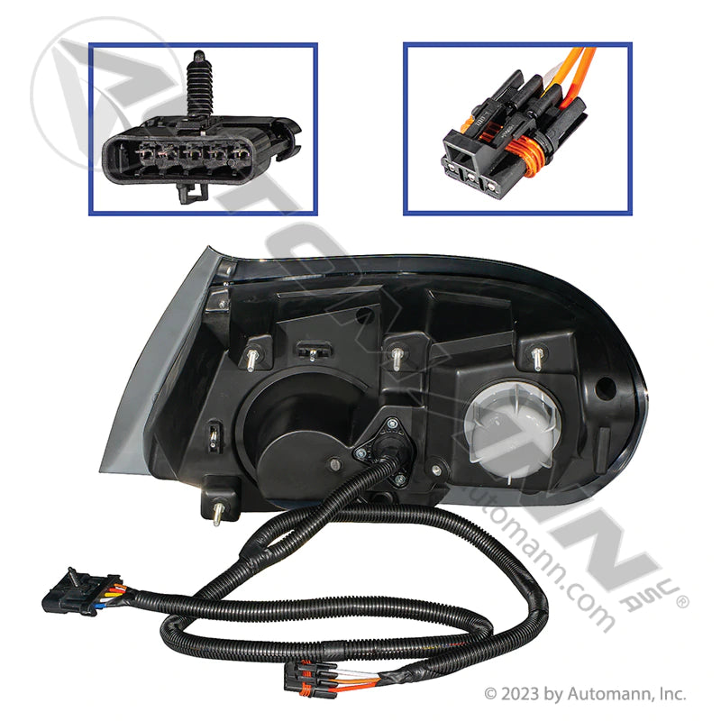 Conjunto de faros delanteros Automann RH IHC 564.55204