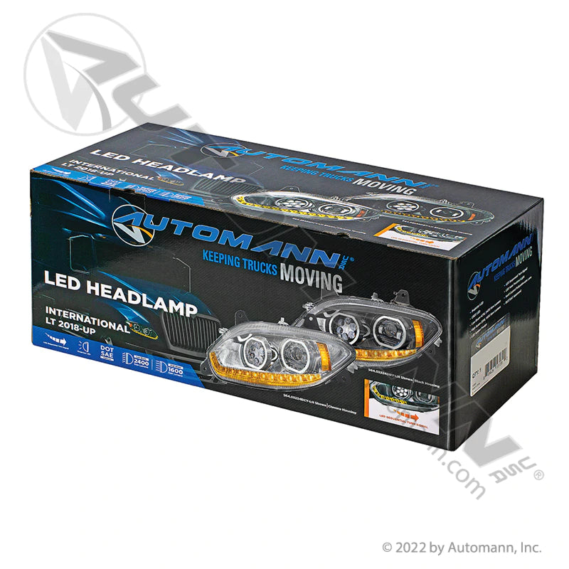 Automann Headlamp LED LH IHC 564.55224DCY