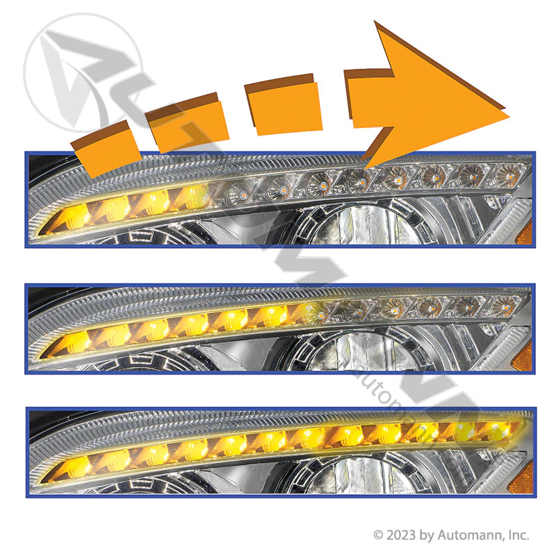 Automann Faro LED LH IHC 564.55237DCY