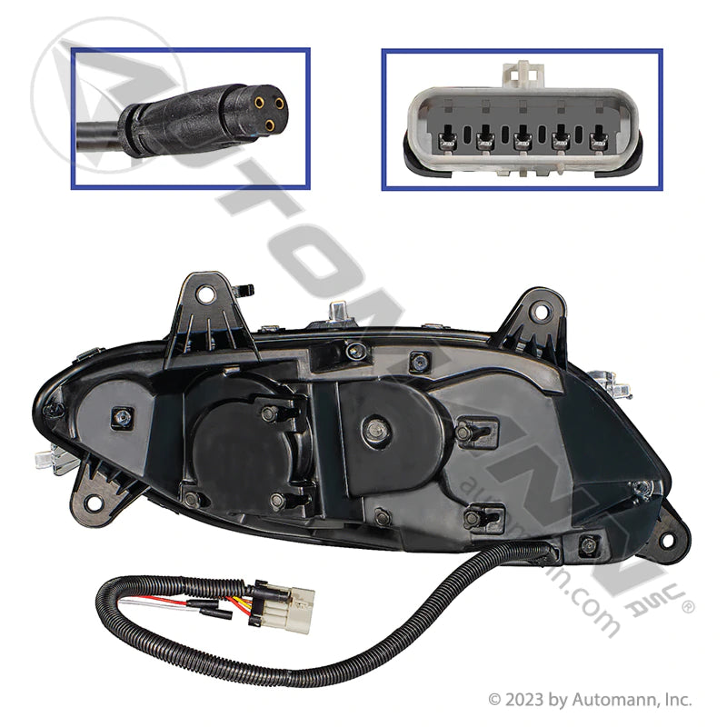 Automann Headlamp LED LH IHC 564.55237DCY