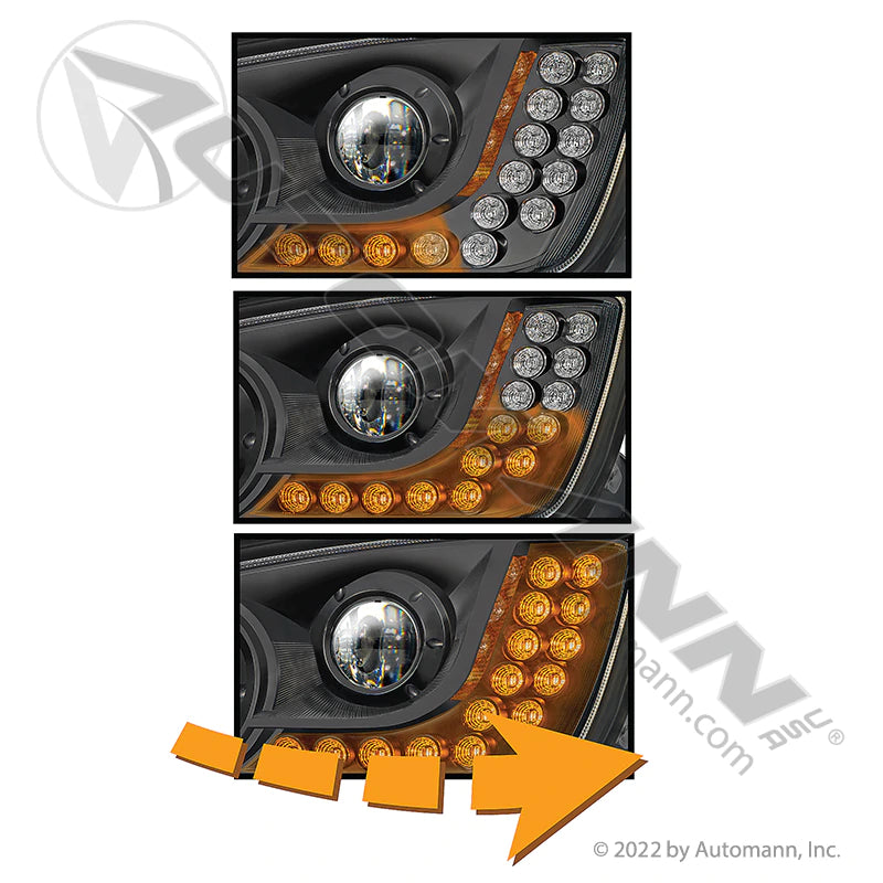 Automann Faro Kenworth LH Blackout 564.59049LB