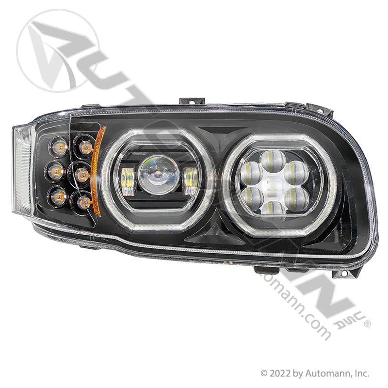 Automann Headlamp LED RH Peterbilt 564.75047DBY