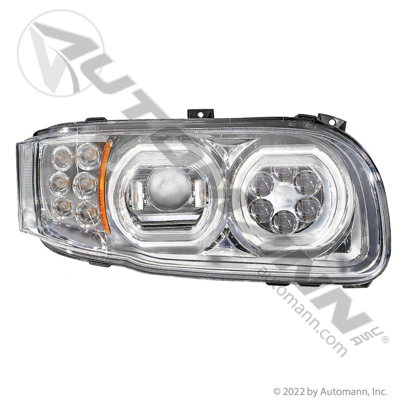 Automann Headlamp LED RH Peterbilt 564.75047DCY