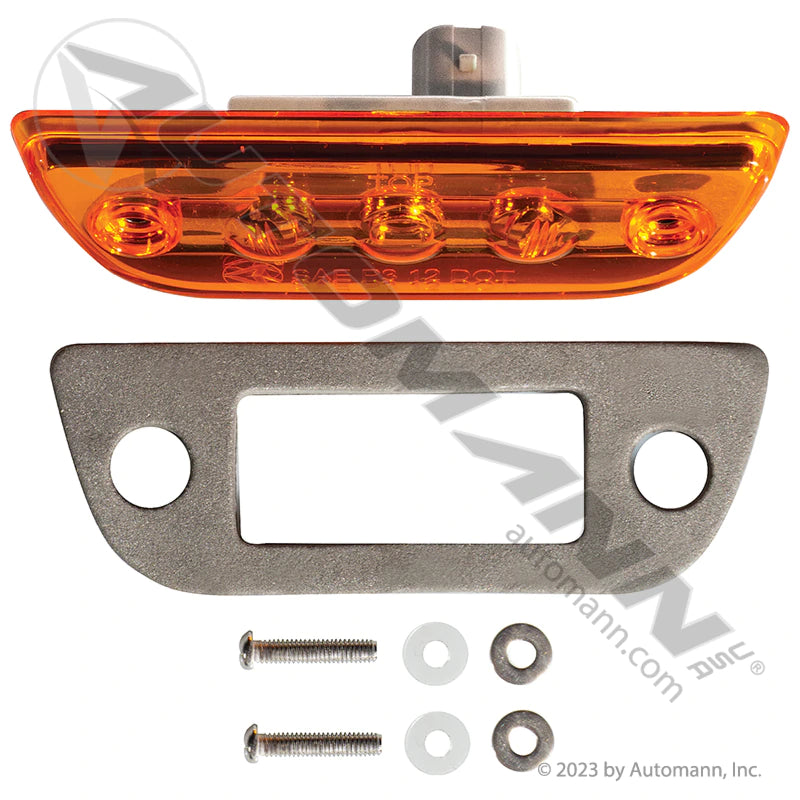 Automann Visor Lamp LED Amber Peterbilt 564.75083