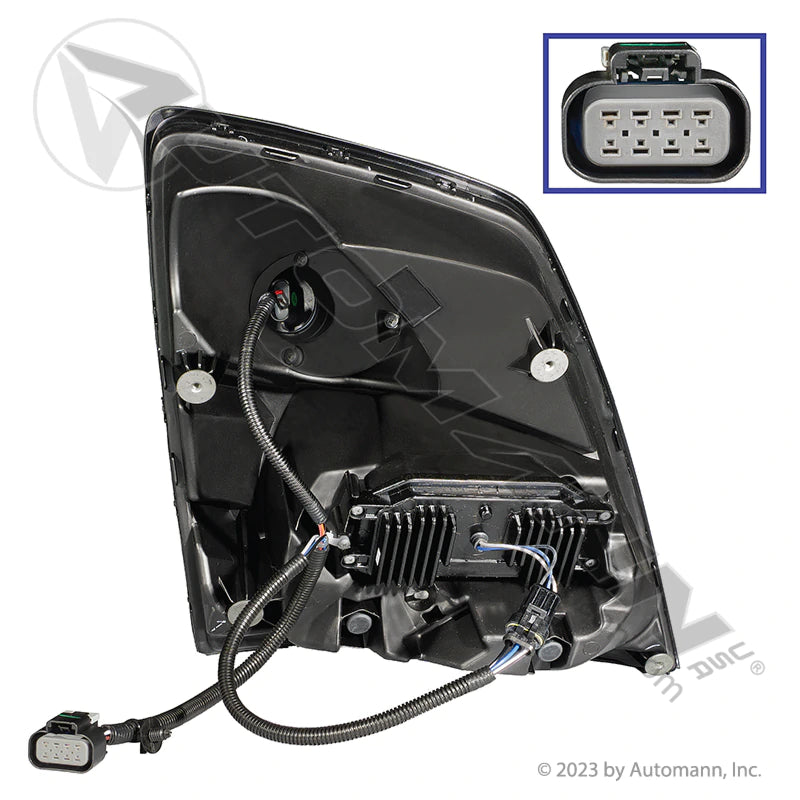 Automann Conjunto de faros delanteros LH LED Volvo 564.96015SBL