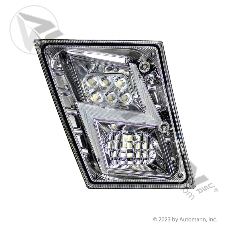 Lámpara antiniebla Automann con DRL LED RH cromada Volvo 564.96031DCZ