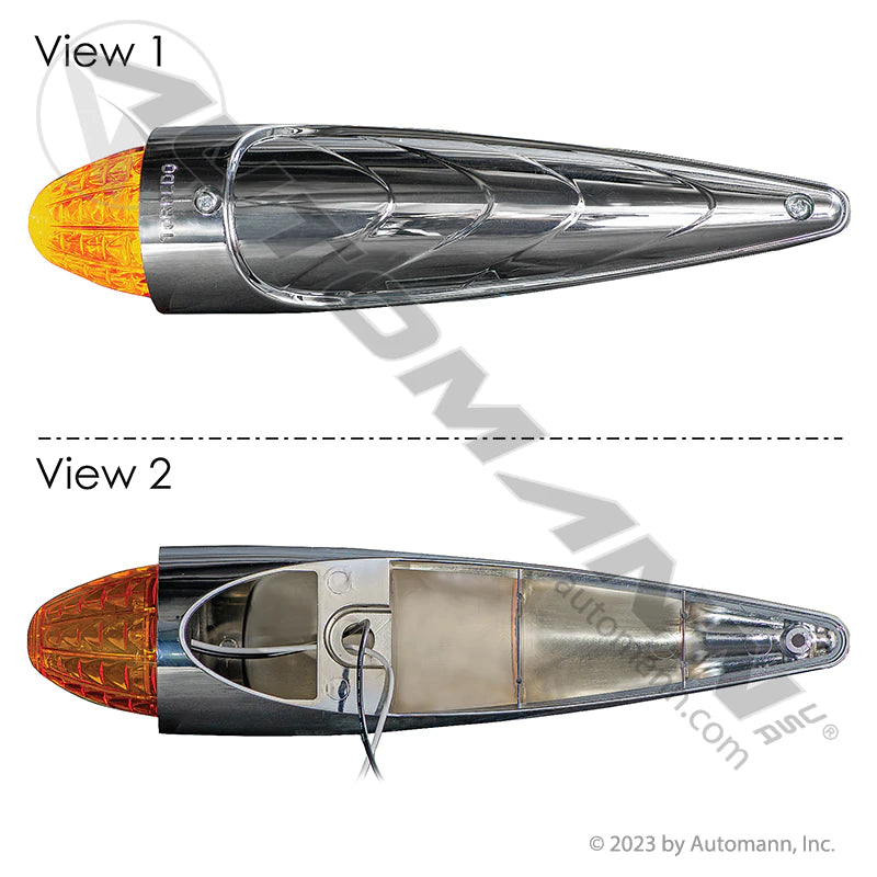 Automann Cab Marker Light Bullet LED Amber 571.LD323A19