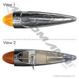 Automann Cab Marker Light Bullet LED Amber 571.LD323A19
