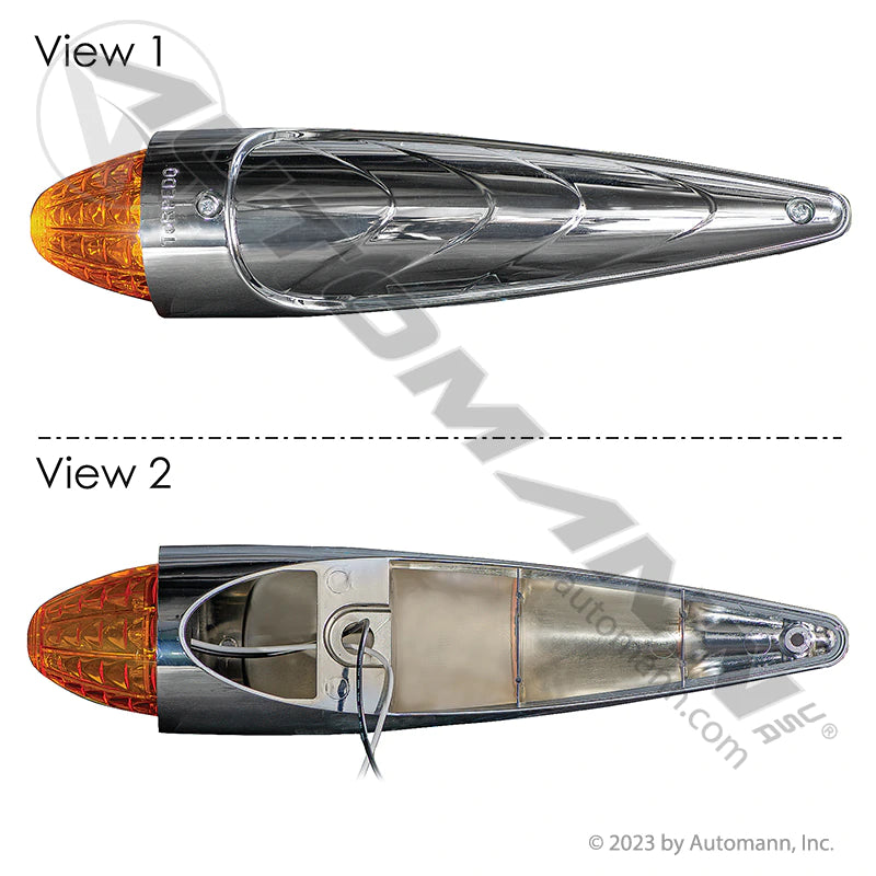 Automann Cab Marker Light Bullet LED Amber 571.LD323A19