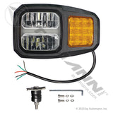 Automann Lámpara quitanieves LED con lente calefactable - LH 571.LD6510HPL-LH