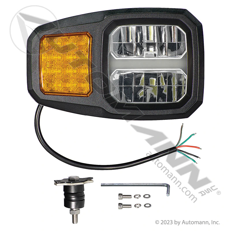 Automann Snow Plow Lamp LED Heated Lens- RH 571.LD6510HPL-RH