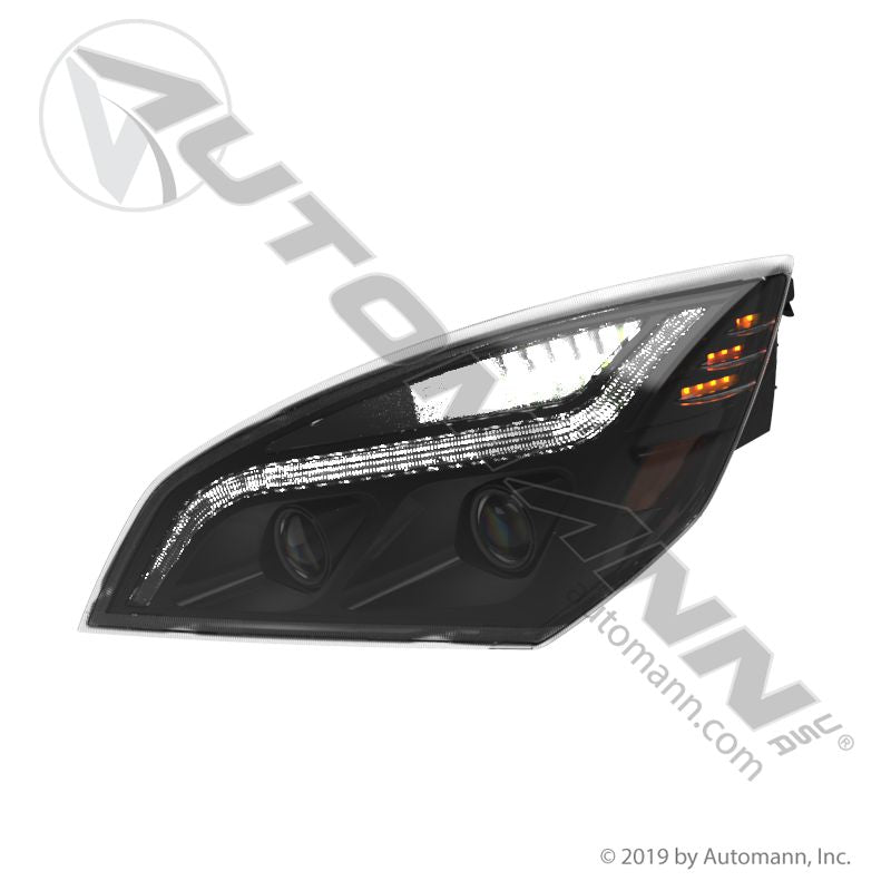 Automann Juego de faros delanteros izquierdo/derecho LED negro Freightline 564.46001ZP