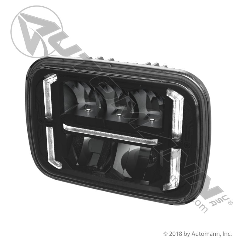 Automann Faro de luz alta/baja 5inX7in LED 571.LD5X7W5B