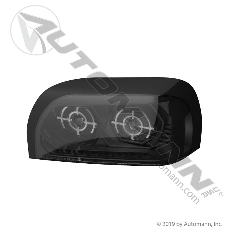 Automann Headlamp LH Freightliner Century LED 564.46043ADB